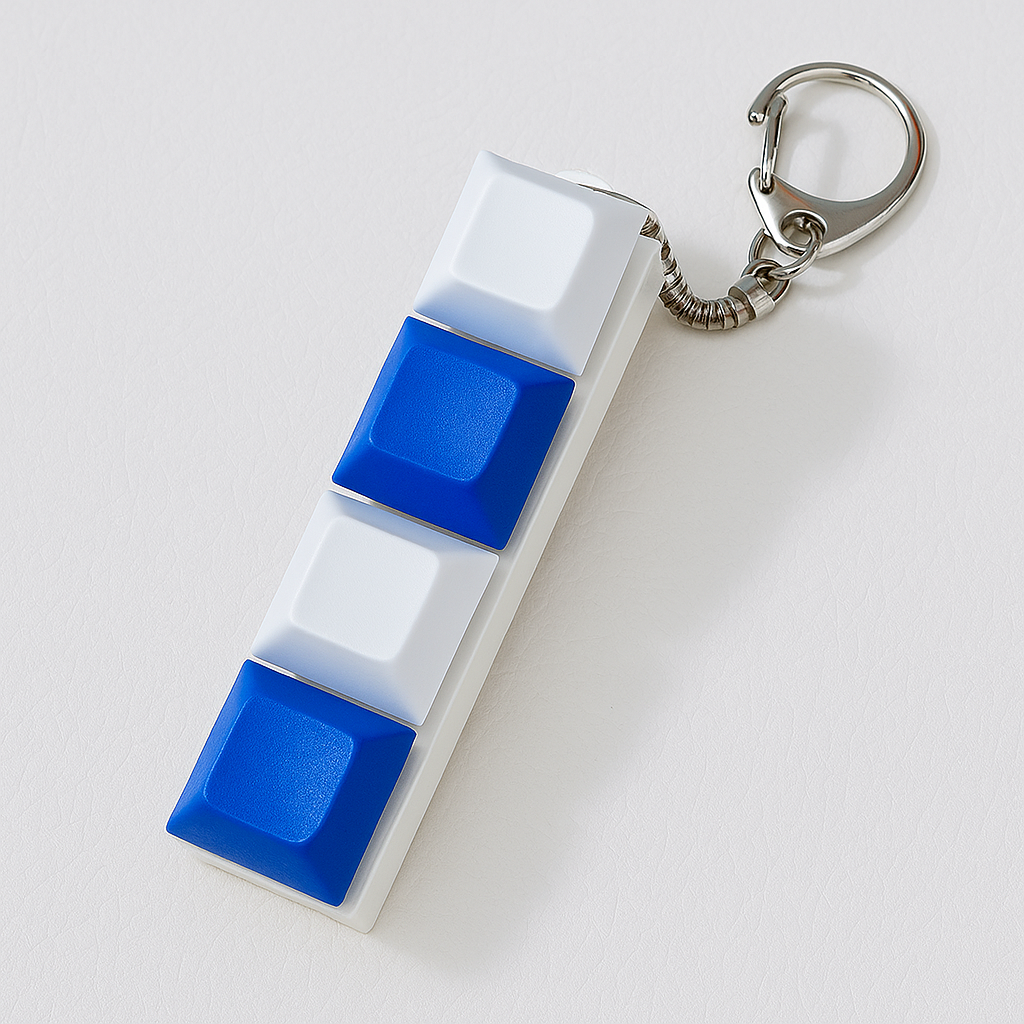 Classic 4 Key Keyboard Fidget Toy Clicker