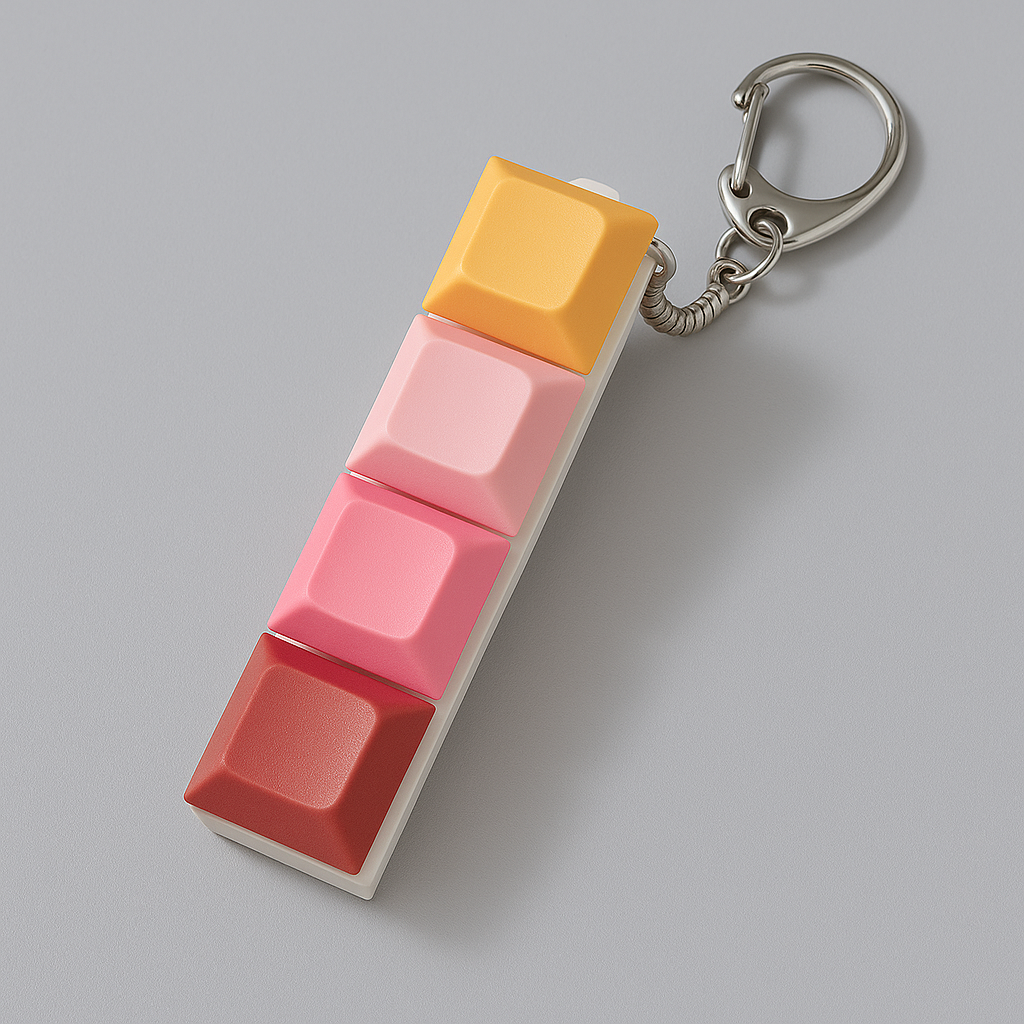 Classic 4 Key Keyboard Fidget Toy Clicker