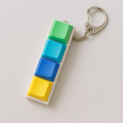 Classic 4 Key Keyboard Fidget Toy Clicker