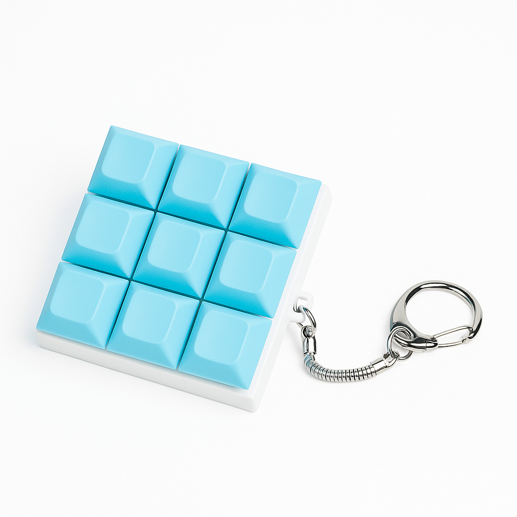 Custom 9 Key Mechanical Keyboard Fidget Toy