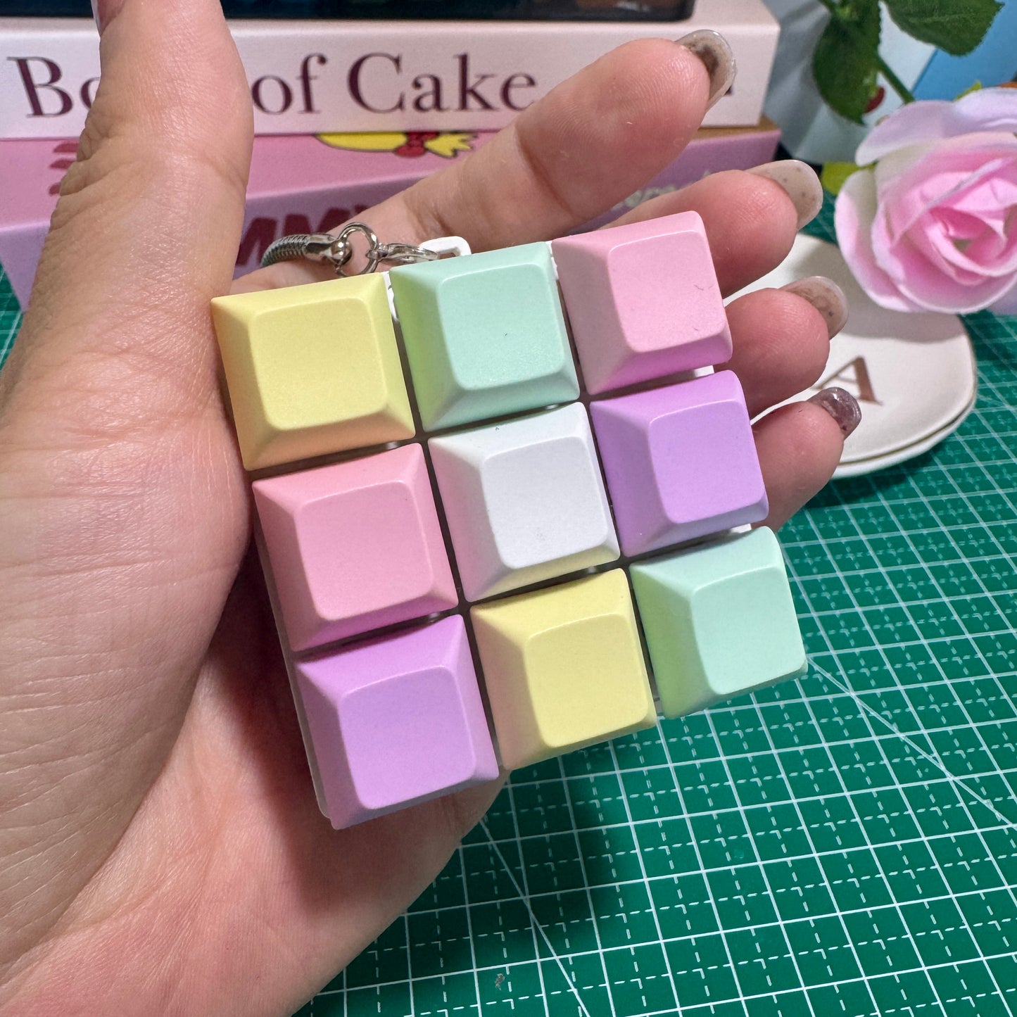 Custom 9 Key Mechanical Keyboard Fidget Toy