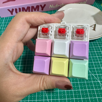 Custom 9 Key Mechanical Keyboard Fidget Toy
